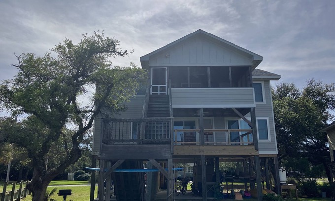 Brigands' Bay House | Family friendly home located directly on a canal with sound access and dock!