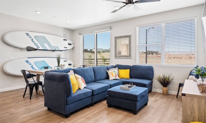 St. George Condo | Family Friendly Lagoon Get Away: Desert Color Lagoon + Beaches