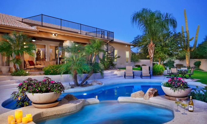 North Scottsdale House | Family Friendly North Scottsdale Retreat