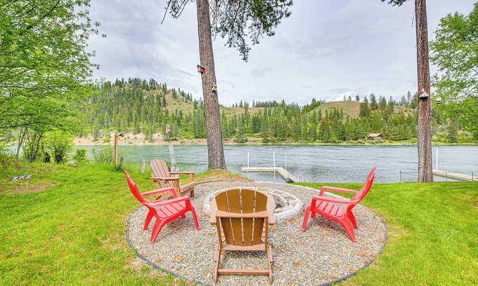 Cusick Cabin | Family Fun on Ruby Creek: Cusick Hideaway w/Dock