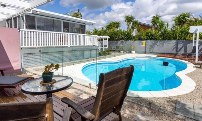 Banksia Beach House | Family Home with Pool and Guest House