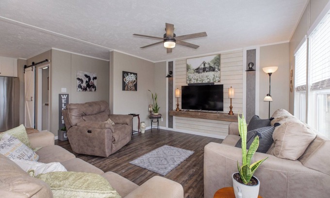 Wilkesboro House | Farmhouse inspired 3-bedroom open concept house with panoramic views!