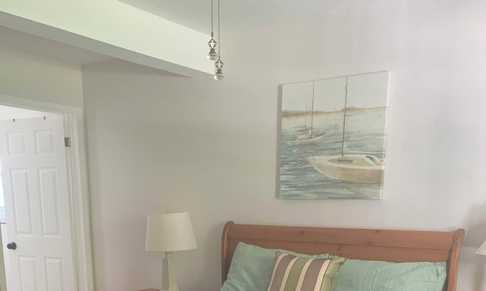 Rideau Lakes Other | Farmhouse - Main Level Bedroom with Ensuite