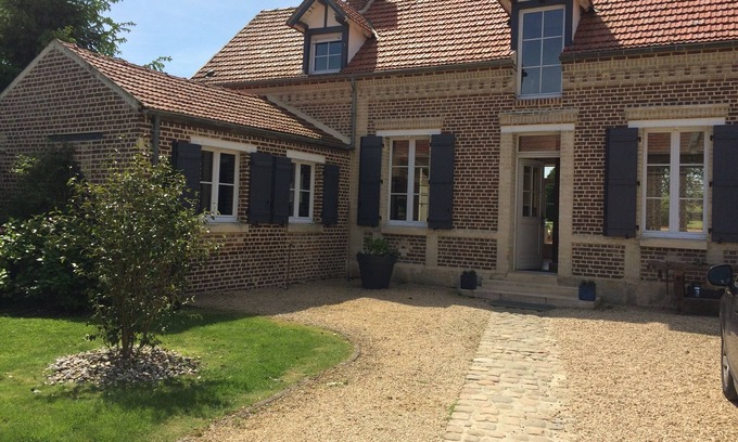 Antheuil-Portes House | farmhouse with pool 1 hour from Paris