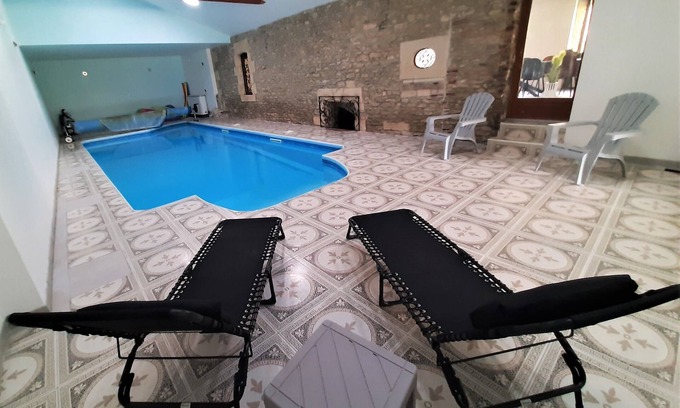 Ecordal House | Farmhouse with heated indoor pool