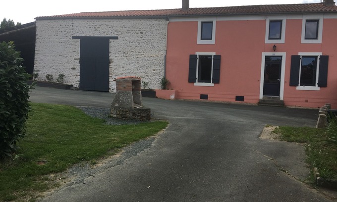 La Reorthe House | Farmhouse with private covered swimming pool, garden, games, Puy du Fou