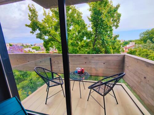Caballito Apartment | Fascinante apart moderno con balcón, pura luz y serenidad