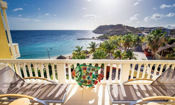 Sint Michiel Apartment | Fascinating Ocean Front 3BR Penthouse at Blue Bay Beach & Golf Resort