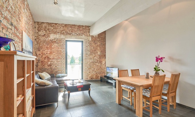 Wessendorf Apartment | Ferienwohnung 48 qm, Wohnraum mit Offener Küche, Schlafzimmer, Du/wc, Terrasse