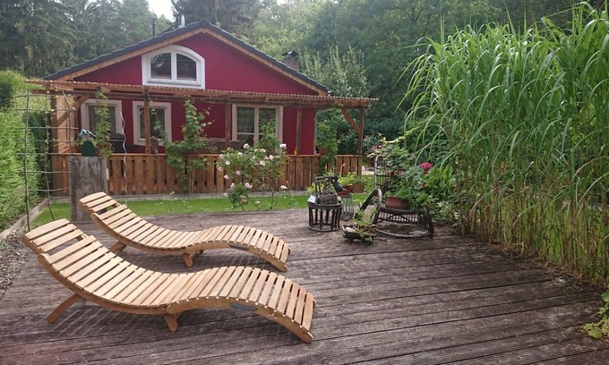 Milmersdorf House | Ferienhaus für Naturliebhaber/Neu!separater Schwimmsteg mit Badestelle