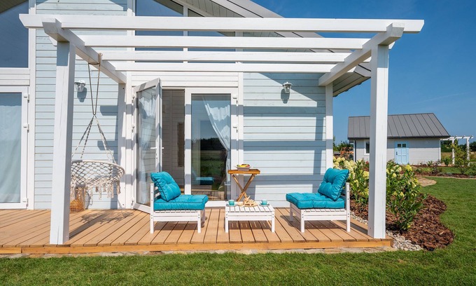 Wicie House | Ferienhaus Osada Widoki, mit Beheiztem Pool, Strandnähe