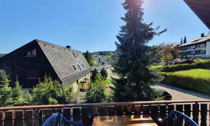 Schoenwald Apartment | Ferienhaus-Schönwald im Herzen des Schwarzwaldes 2-Zimmer-Maisonette-Wohnung mit Balkon App 12