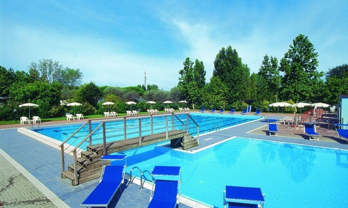 Zadina Pineta House | Ferienpark Cesenatico Mobilehome Riviera für 6 Personen