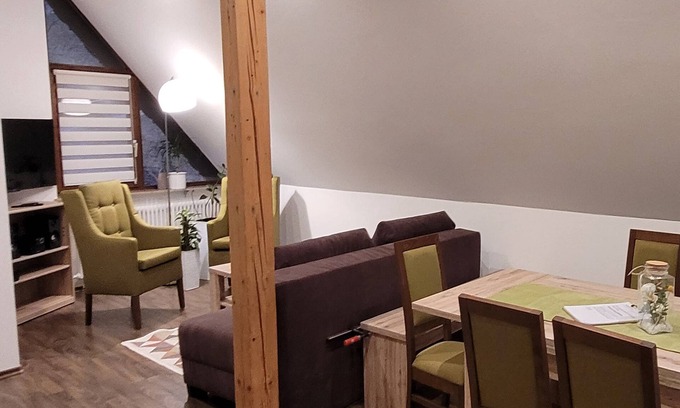 Busterbach Apartment | Ferienwohnung 1, 78qm mit 2 Schlafräume, für max. 5 Personen
