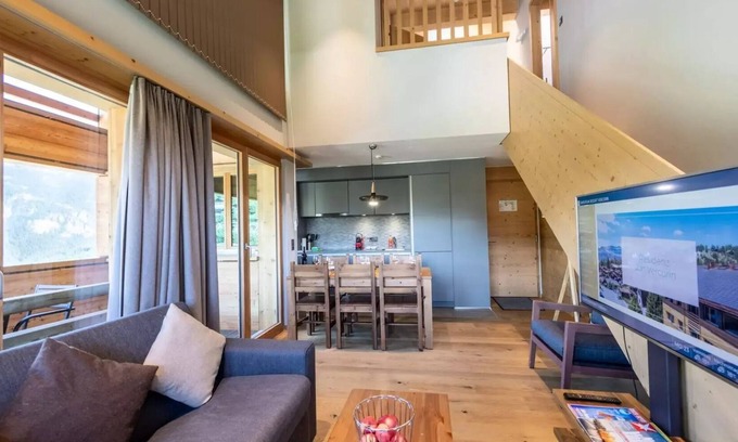 Vercorin Apartment | Ferienwohnung 3 Zimmer 6 Personen Balkon