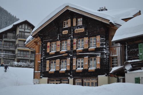 Murren Apartment | Ferienwohnung Alte Bäckerei