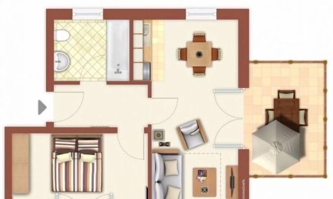 Herrsching am Ammersee Apartment | Ferienwohnung/app. für 4 Gäste mit 48m² in Herrsching