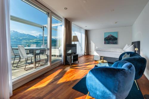 Gunten Apartment | Ferienwohnung Attika