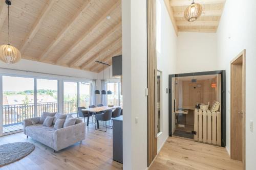 Uehlingen-Birkendorf Apartment | Ferienwohnung "Schlüchttalblick" mit privater Sauna, Ühlingen-Birkendorf