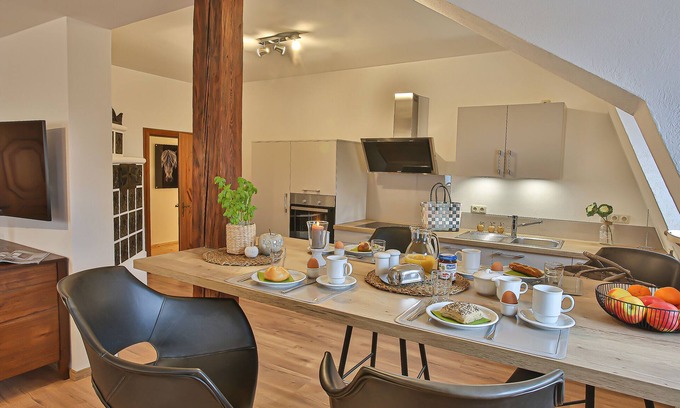 Klosterlangheim Apartment | Ferienwohnung Klosterloft mit 3 Schlafzimmer