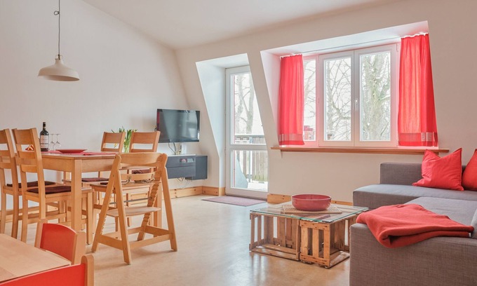 Schwerin Apartment | Ferienwohnung rot - Urlaub auf dem Biohof