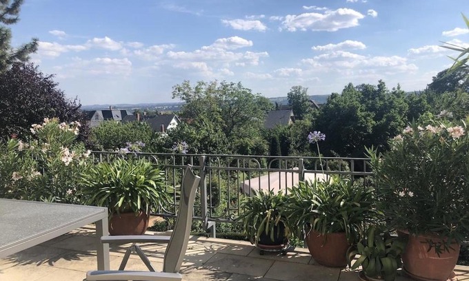 Niederloßnitz Apartment | Ferienwohnung Villa Barbara auf der sächsischen Weinroute