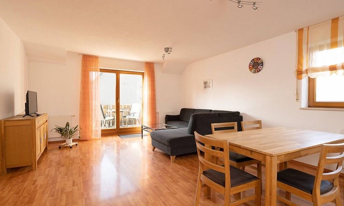 Borslingen Apartment | Ferienwohnung Waldblick, 57qm, 2 Schlafzimmer, max. 4 Personen