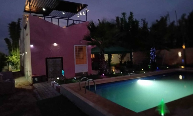 Quartier d'Ouled Oujih Villa | Ferme Mamma Aicha : Family Villa with Private Pool in Kénitra
