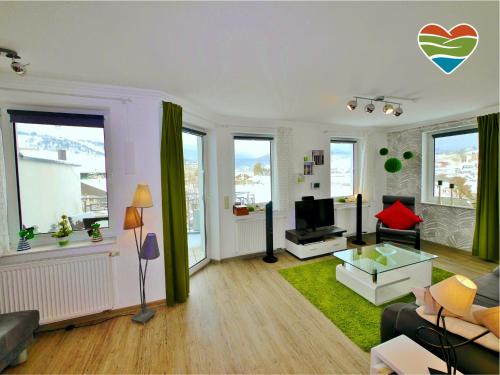 Ortsmitte Apartment | Fewo Penthaus-Blick