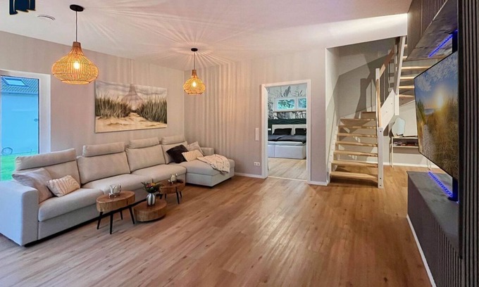 Usedom House | FH "zur blauen Möwe" - Modern natural idyll: Spacious vacation home near the