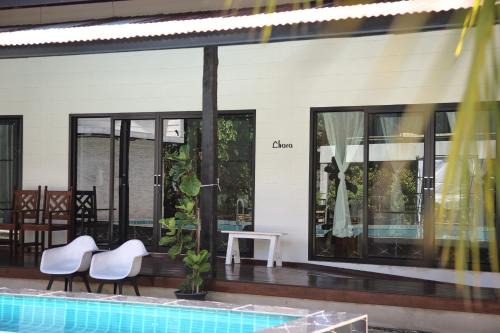 Chiang Khan Hotel | FineUpHome บ้านพักเหมาหลัง 3 ห้องนอน 2 ห้องน้ำ ห้องครัว ห้องรับแขก ห้องรับประทานอาหาร พร้อมสระว่ายน้ำส่วนตัว