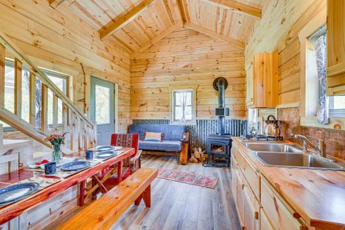 Winona County House | Fins and Flowers Lewiston Cabin with Trout Fishing!