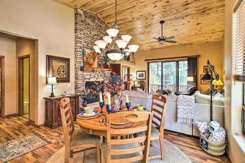Torreon House | Fireside Comfort and Family Fun Wooded Show Low Gem