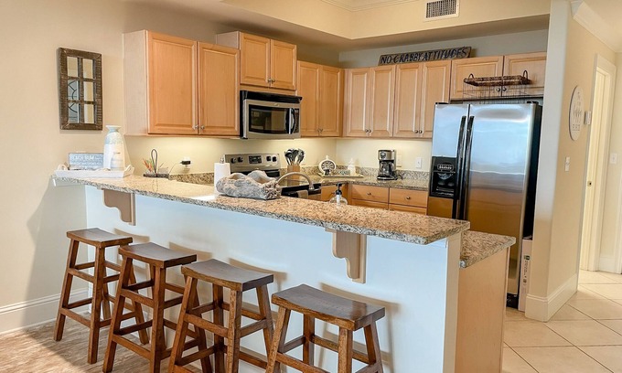 Dauphin Island Condo | First Floor Holiday Isle Unit - Gulf Front - Family Friendly - Wonderful View