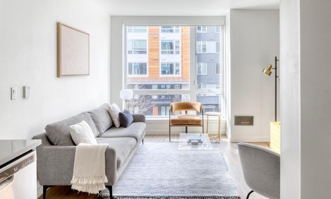 Yesler Terrace Apartment | First Hill 1br w gym lounge nr soccer field SEA-541