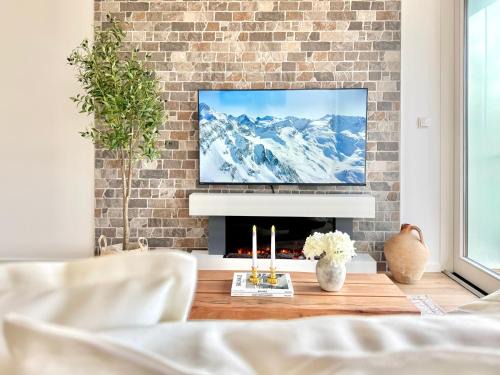 Schwarzach Apartment | FLAIR Apartments Vorarlberg - Stilvolles Wohnen nahe Bodensee & Alpen - Küche, Balkon & Gratis Parkplatz