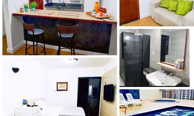 Sao Vicente Apartment | Flat Apart Service Beach Belvedere