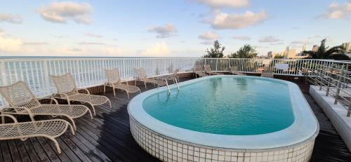 Manaira Apartment | Flat Beira Mar em Manaíra - Aptos de 2 Quartos