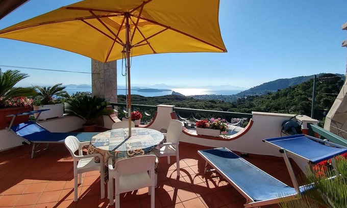 Fiaiano Apartment | Flat with large terrace and sea view