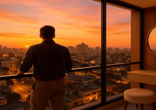 San Isidro Apartment | FlatTOP San Isidro City View Lima 3B 1804