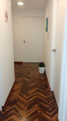 Santa Cruz House | Flores moradas