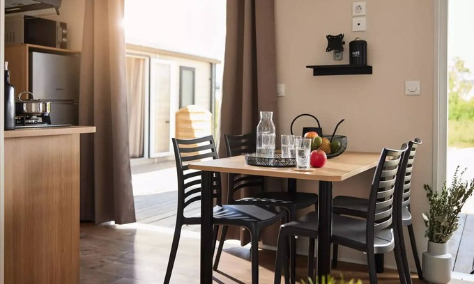 Granges-Aumontzey House | Flower Camping LA STENIOLE * - Grand Confort mobile home - 2 bedrooms for 4 people