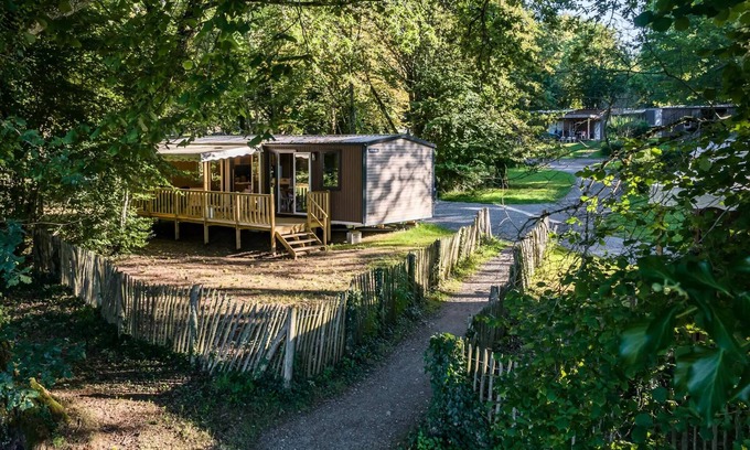 Angoisse House | Flower camping de Rouffiac * - Mobil-home Premium Evasion 45m2 (3 bedrooms) + 2 bathrooms + LV + Terrace 15.5m2 6 people