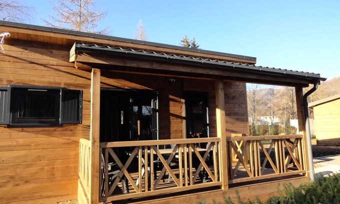Ranspach House | Flower Camping Les Bouleaux * - Chalet CONFORT+ 30m2 (2 bedrooms) + terrace 5 persons