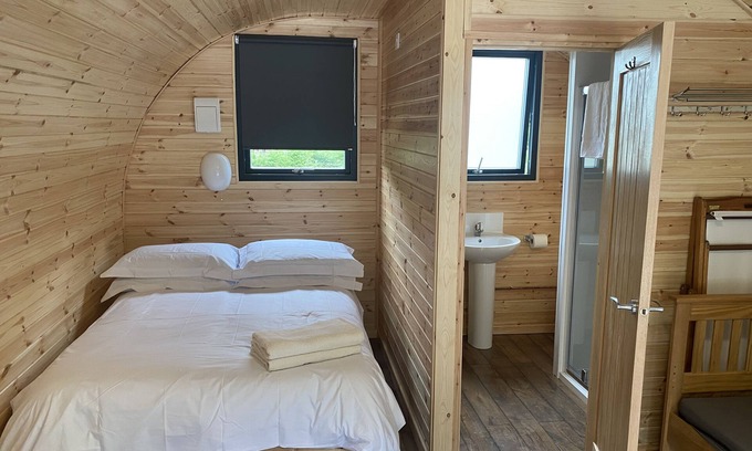 Abercwmboi Cottage | Forest Pod 4 (Pet Friendly) - a glamping pod that sleeps 2 guests in 1 bedroom