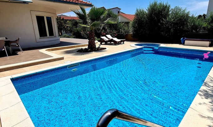 Kastel Novi Villa | Forge unforgettable memories surrounded by the pool and garden paradise!n