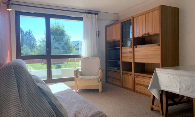 Autrans-Meaudre-en-Vercors Apartment | Cosy Apartment in Autrans - 6 Guests, Balcony, Near Village Center & Skiing