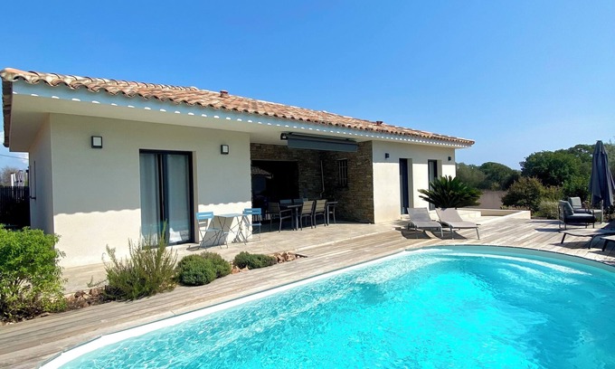 Morta Villa | nVilla 90 m2 with private pool and fenced garden