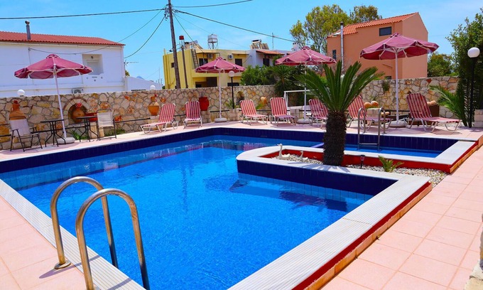 Stavros Apartment | Fragkiskos Pool Apartment — 5 min from the beach!