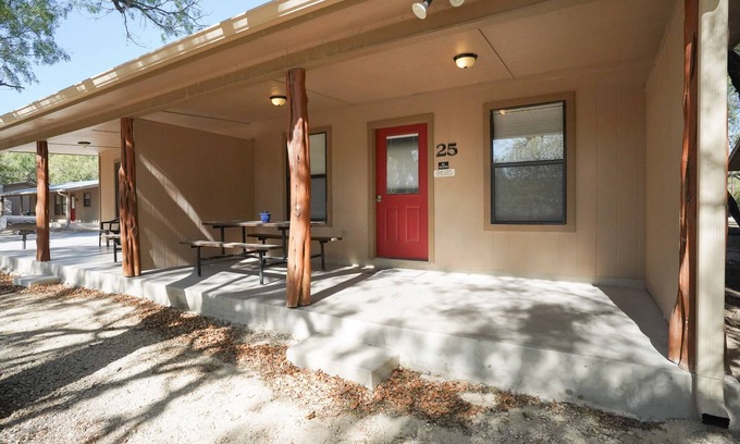 Sabinal Cabin | Frio Country Resort - Within walking distance to the Frio River!